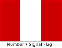 Сигнальный флаг SEVEN